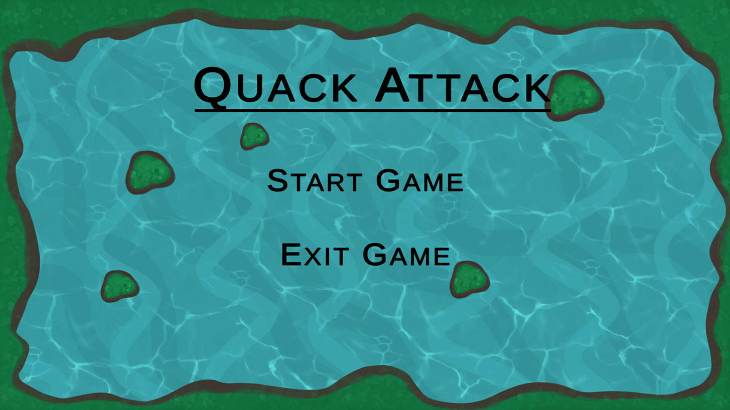 Screenshot of Quack Attack Prototype